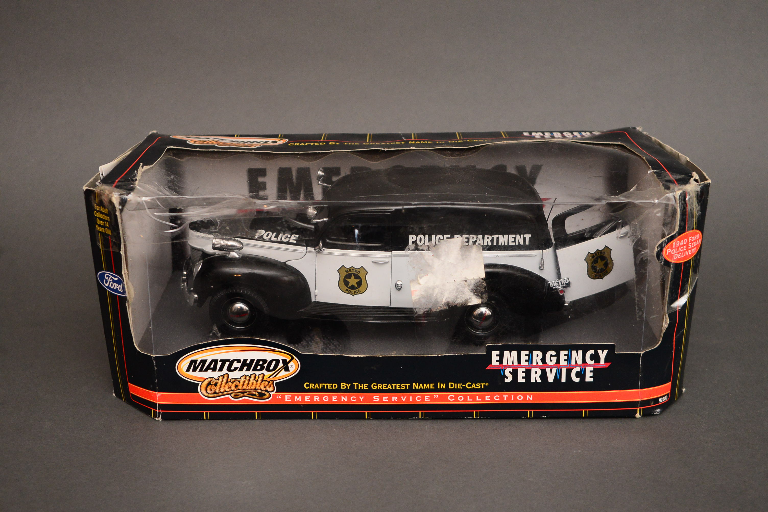 Emergency Service Collectible Matchbox Police Car