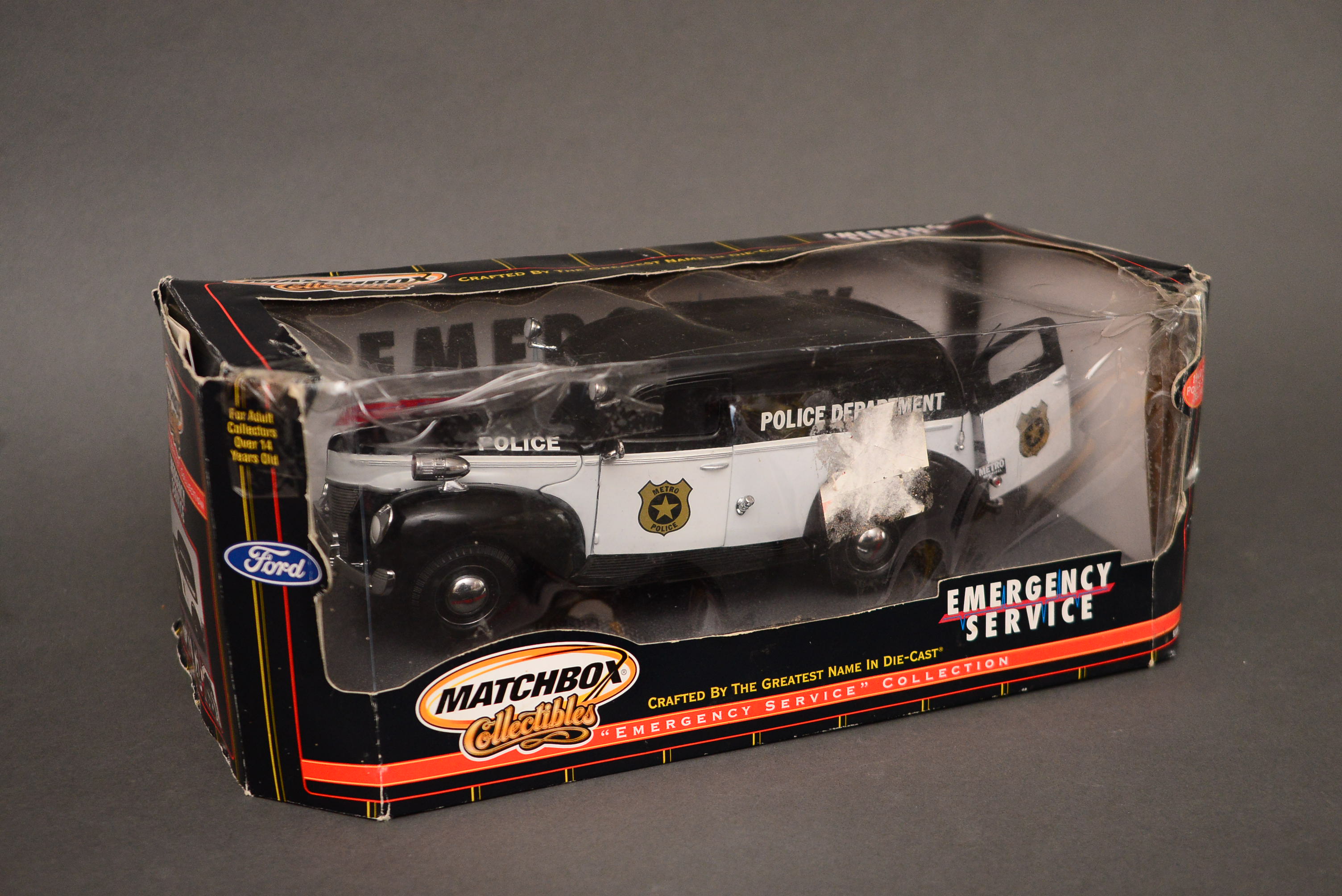 Emergency Service Collectible Matchbox Police Car