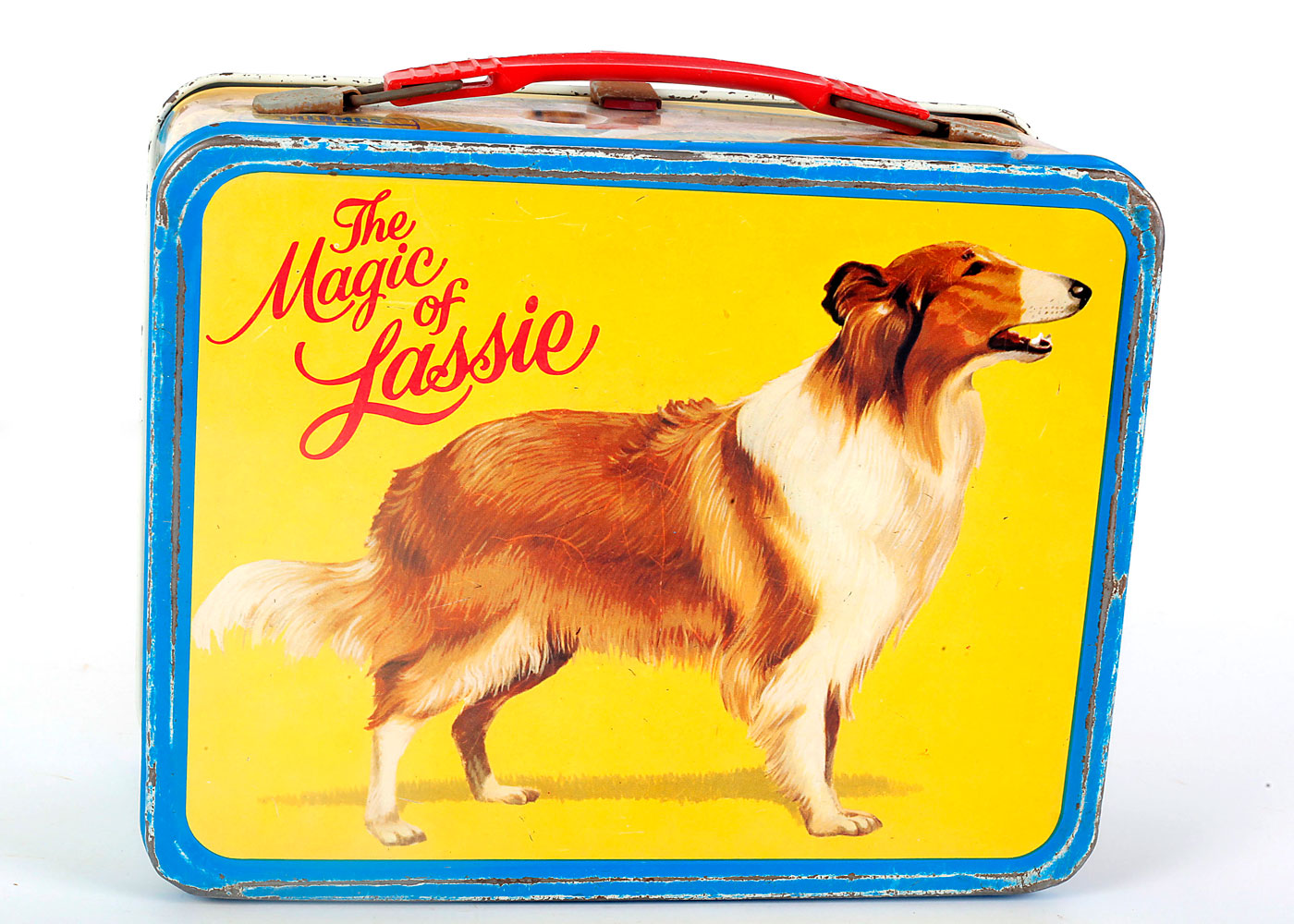 1978 Magic of Lassie Metal Lunch Box