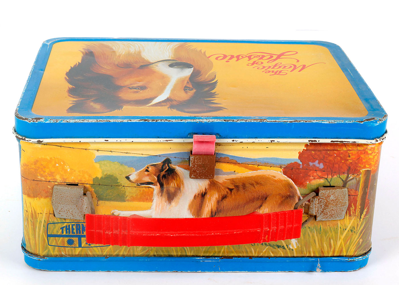 1978 Magic of Lassie Metal Lunch Box