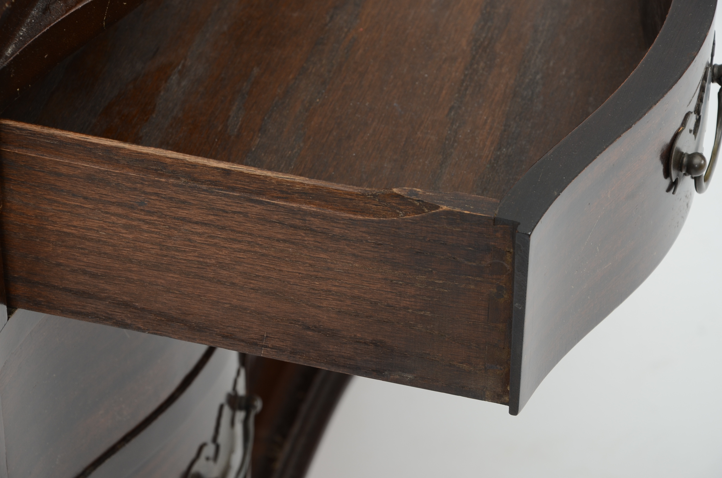 Mahogany Drop-Front Desk