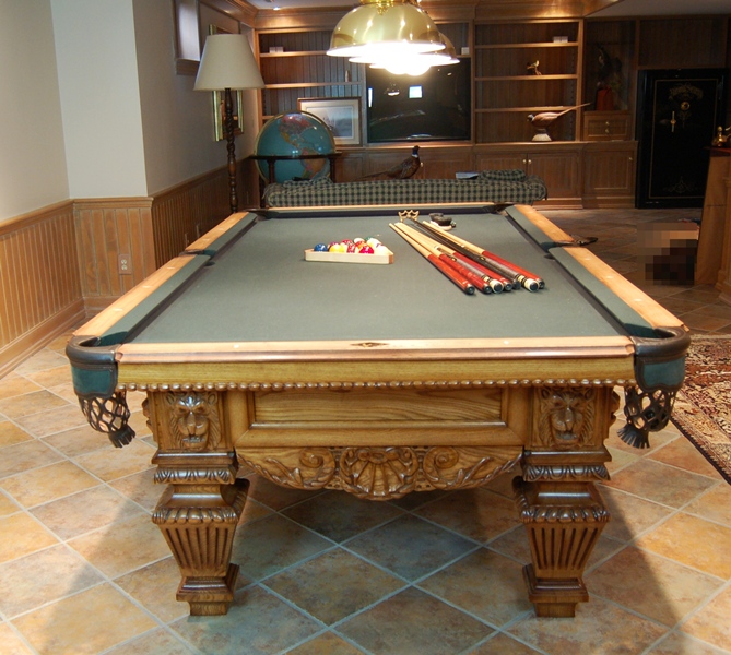 Peter Vitalie Co. Lord Nelson Slate Billiard Table
