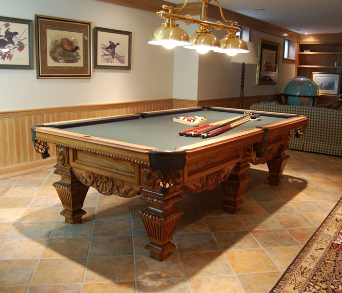 Peter Vitalie Co. Lord Nelson Slate Billiard Table
