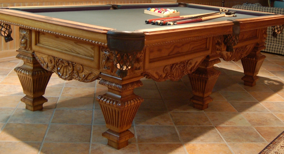 Peter Vitalie Co. Lord Nelson Slate Billiard Table