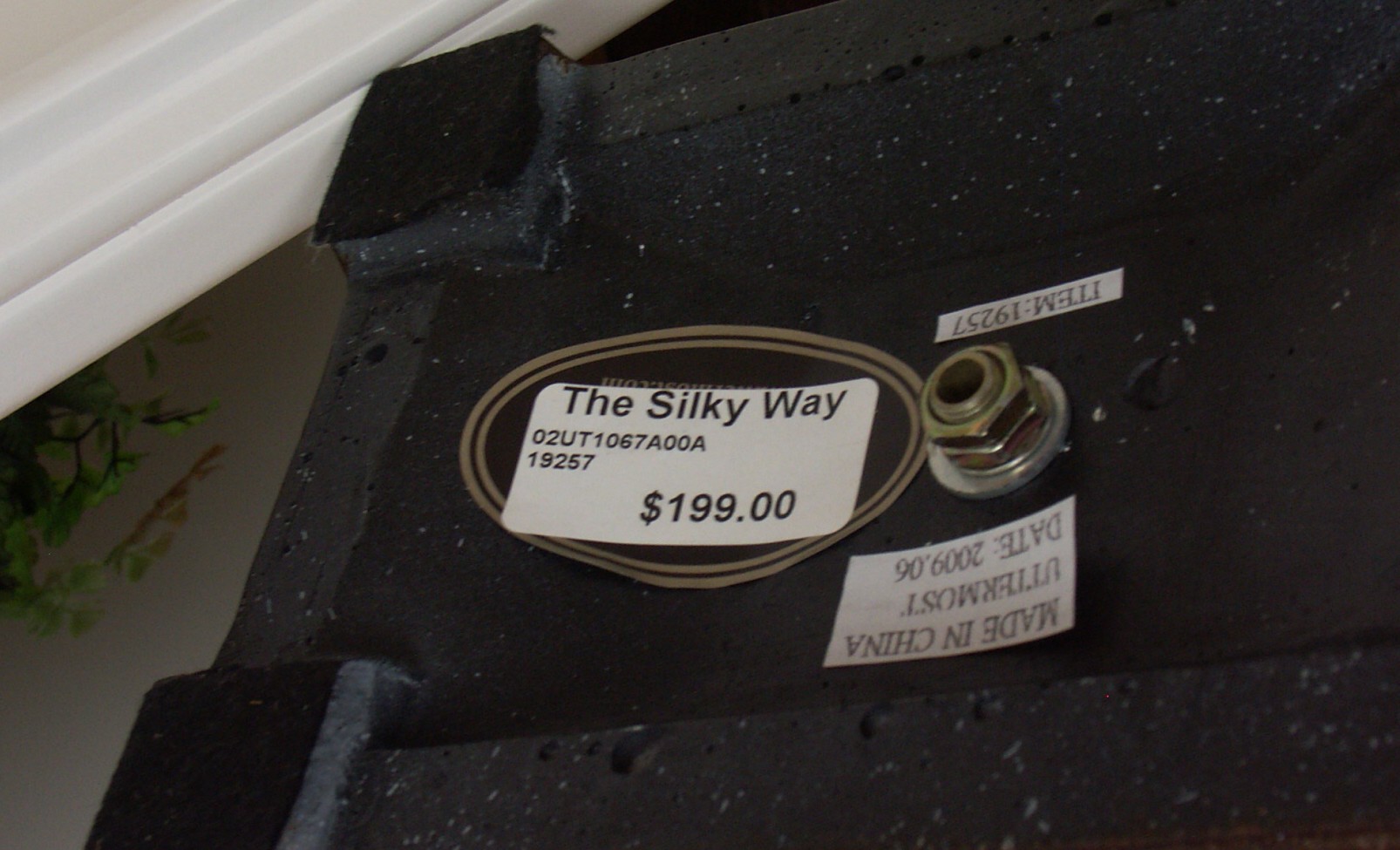 Large Silky Way Glass Bowl Display