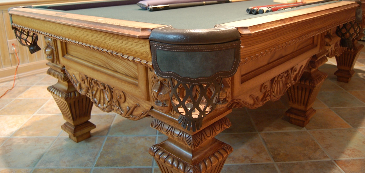 Peter Vitalie Co. Lord Nelson Slate Billiard Table