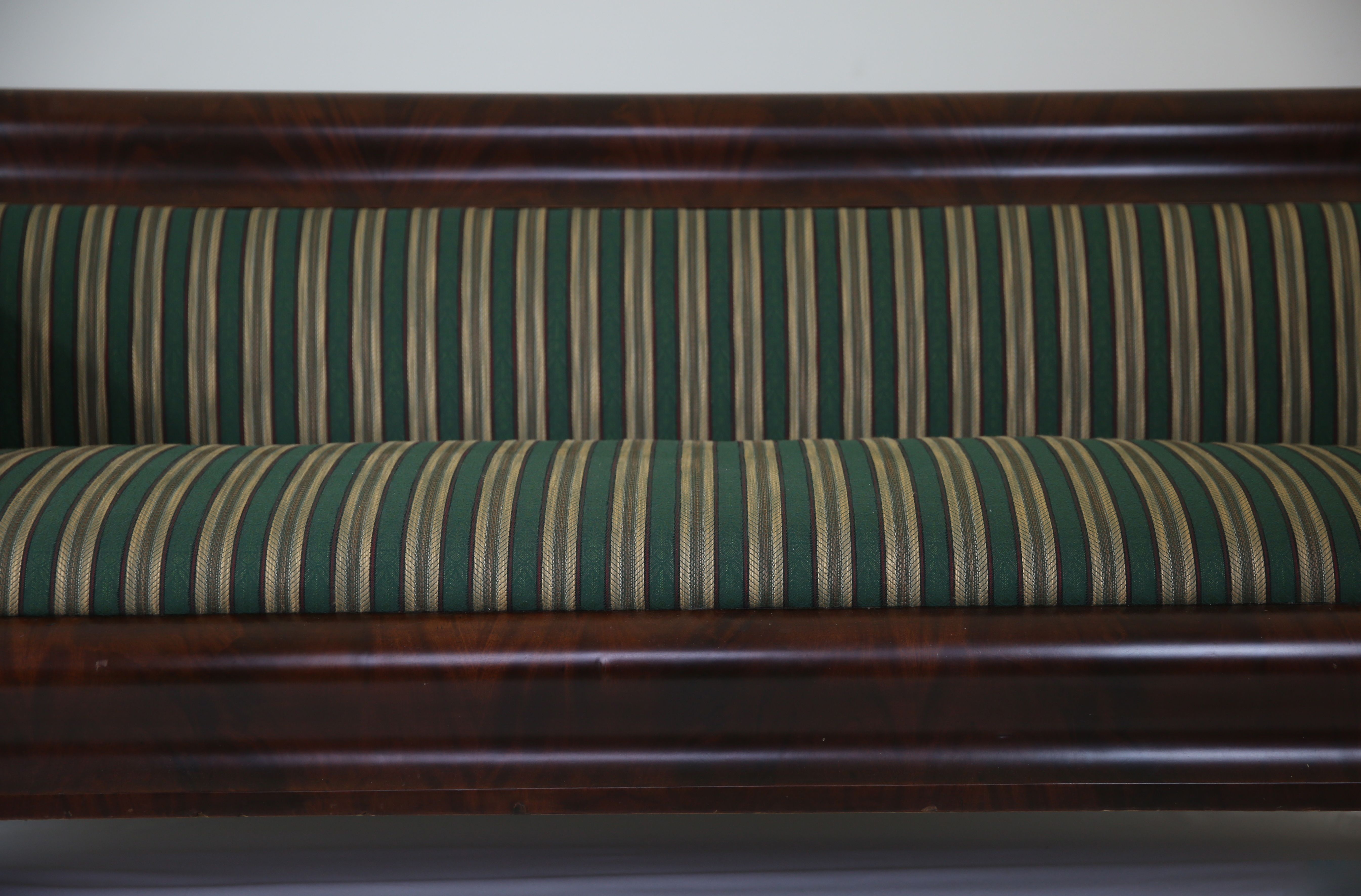 Antique Empire Sofa, Circa 1880