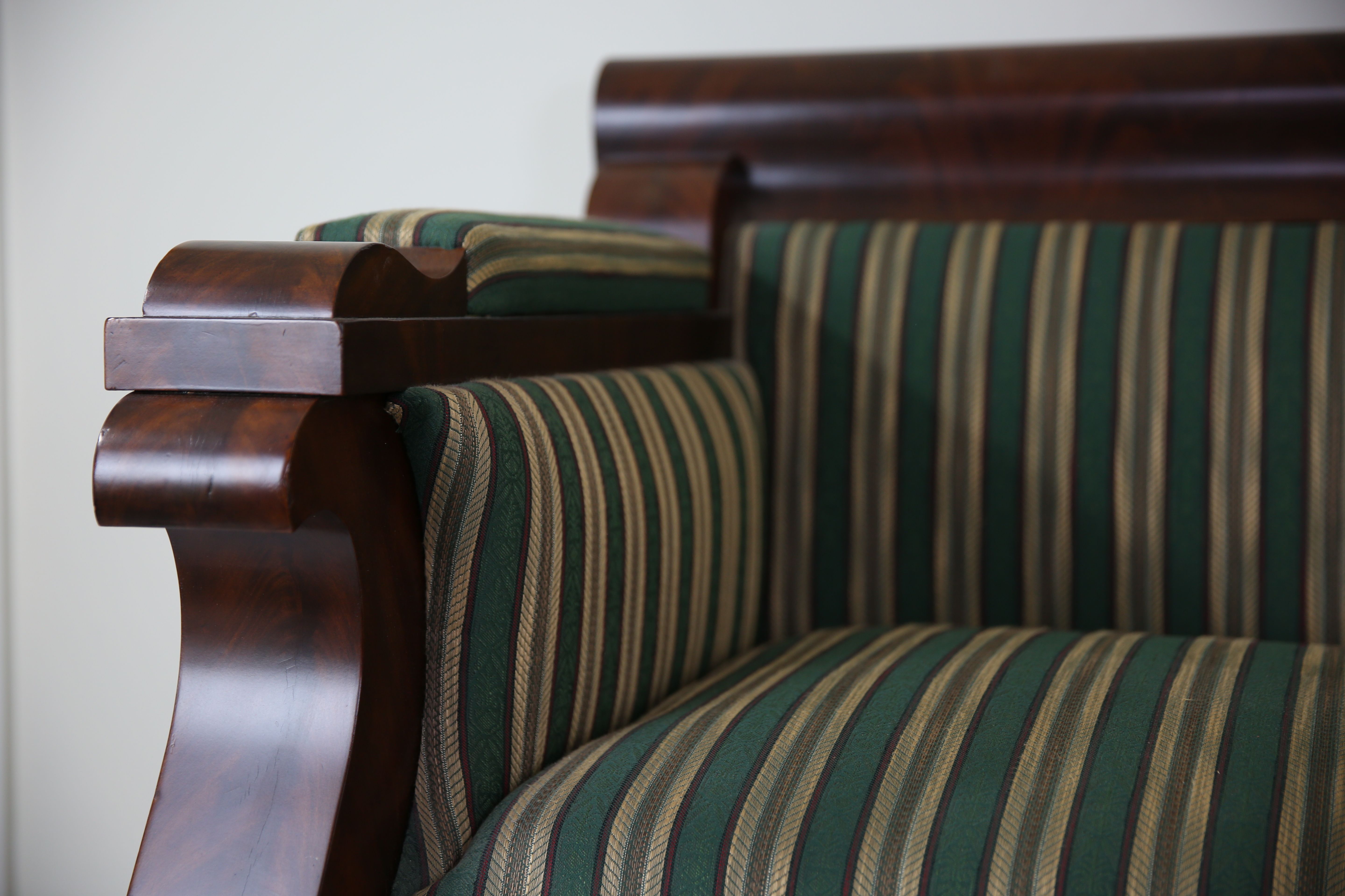 Antique Empire Sofa, Circa 1880