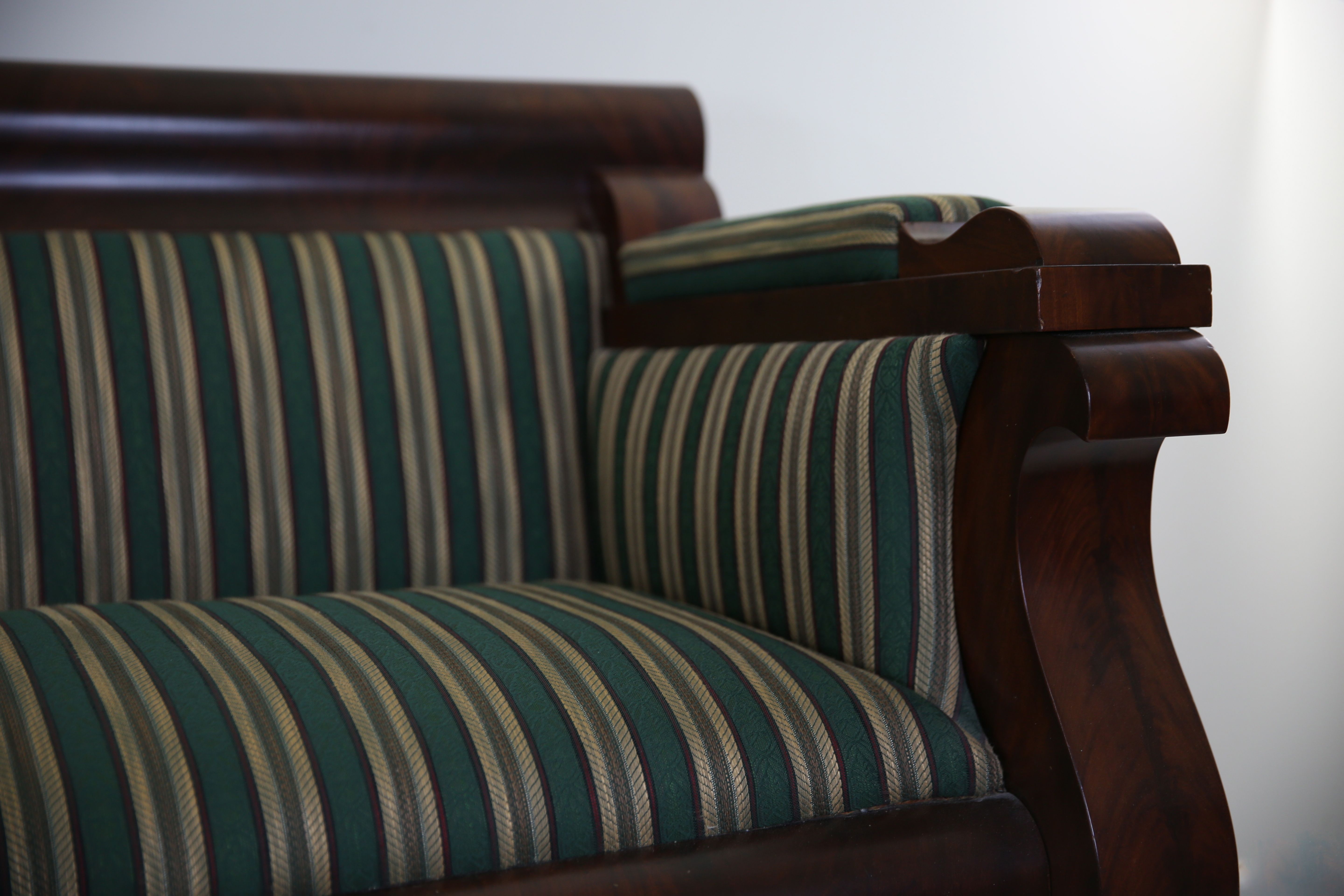 Antique Empire Sofa, Circa 1880