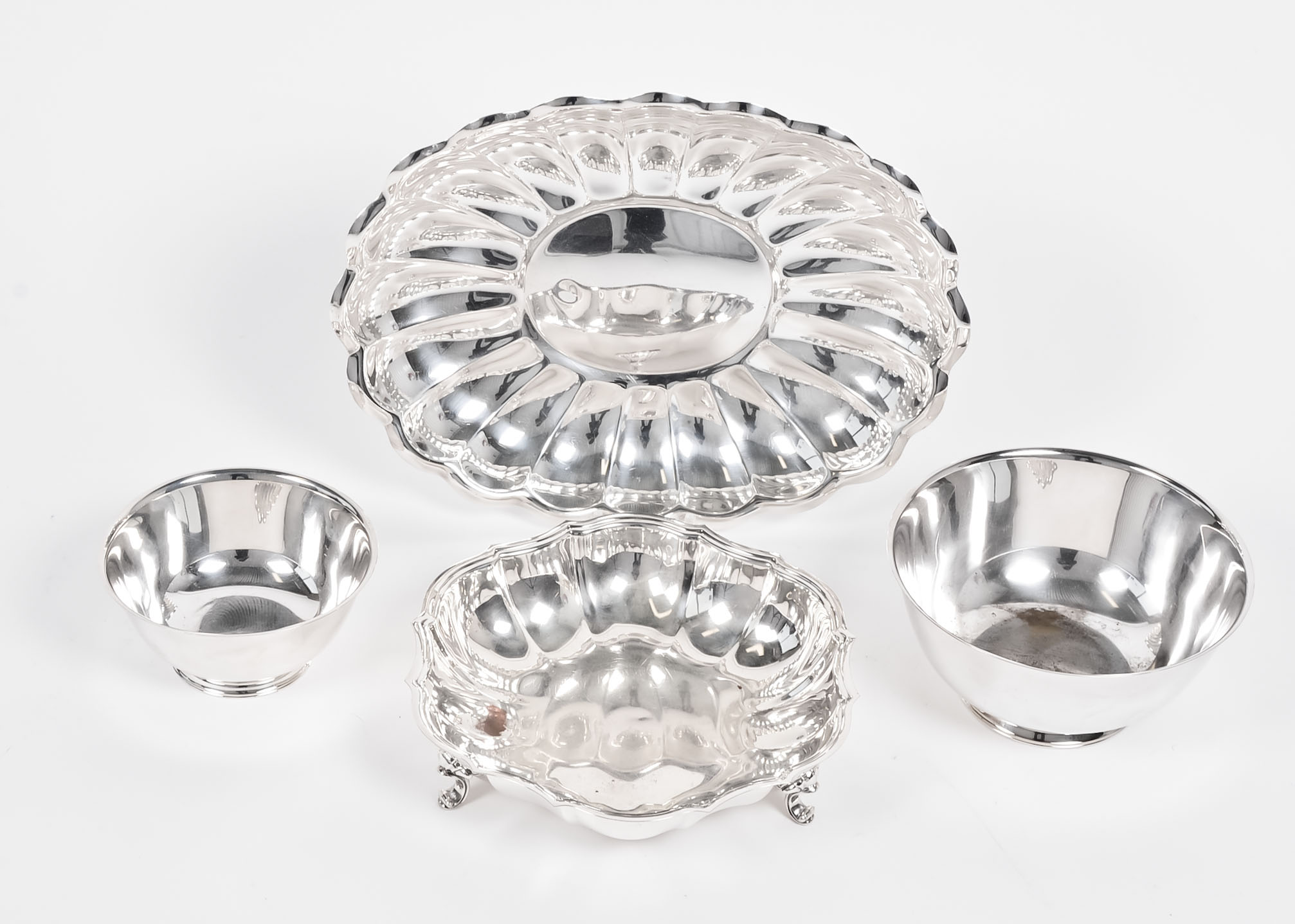 Collection of Vintage Silver Plated Bowls