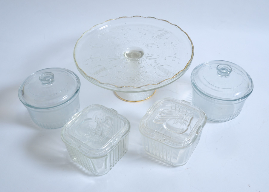 Glass Serving and Storage Piece Assortment