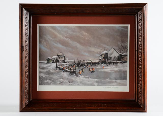 Signed Robert Fabe Lithograph