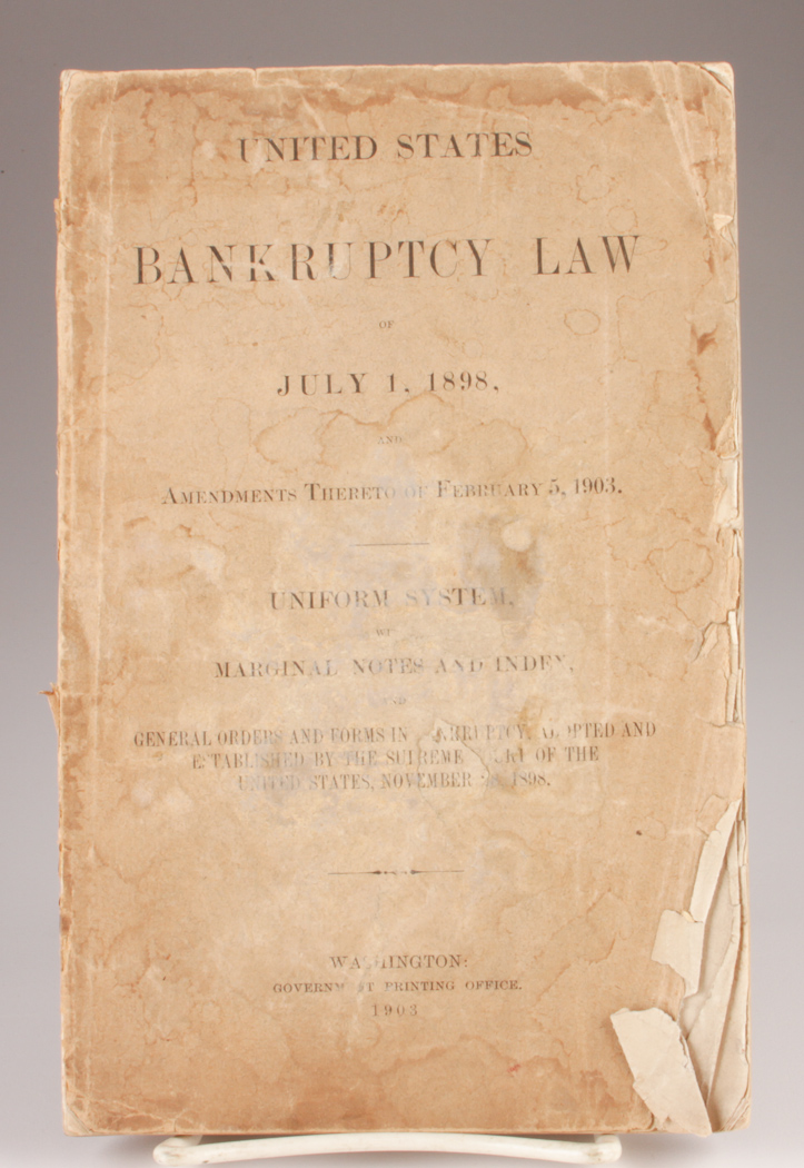 Vintage and Antique Financial Book Lot