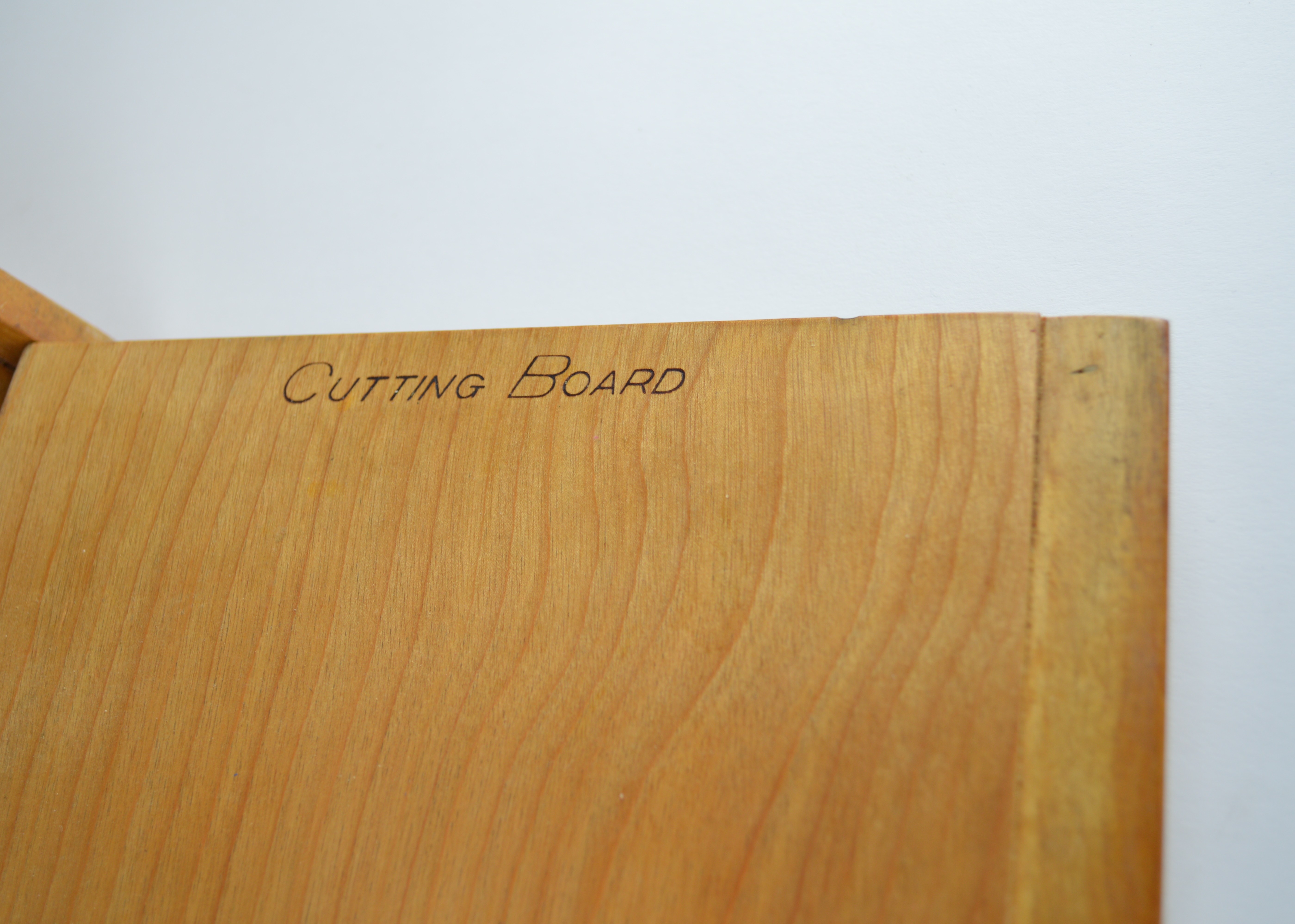 Rooster Themed Wood 'Woodpecker Ware' Canisters and Bread Box