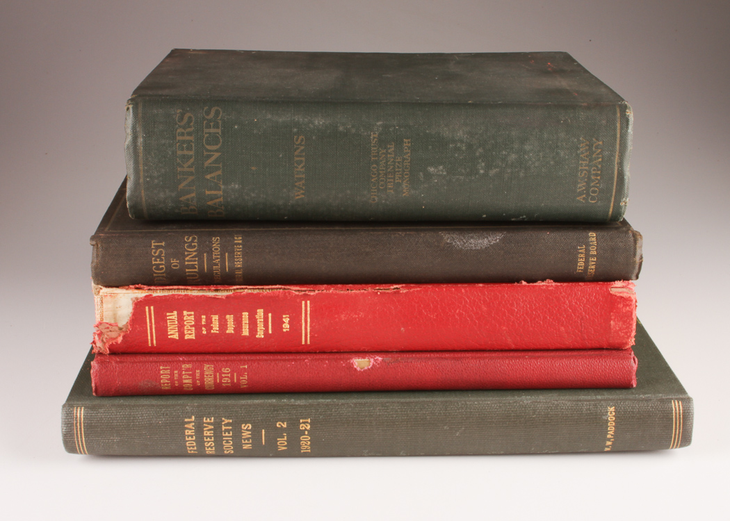 Five Vintage Banking Books