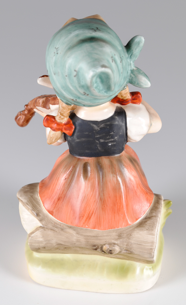 Group of Three Porcelain Little Girl Figurines