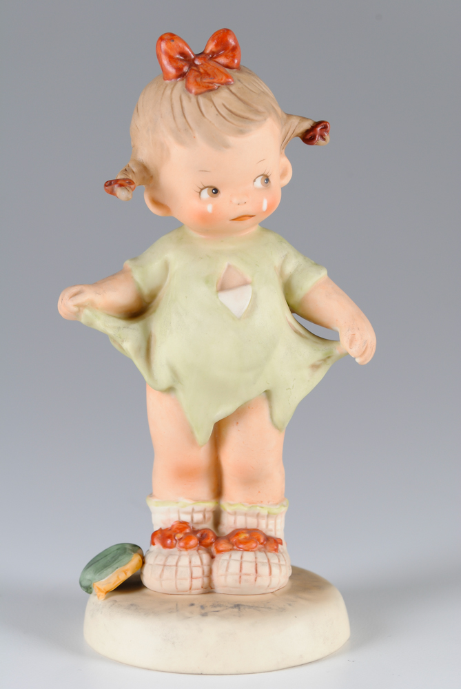 Group of Three Porcelain Little Girl Figurines