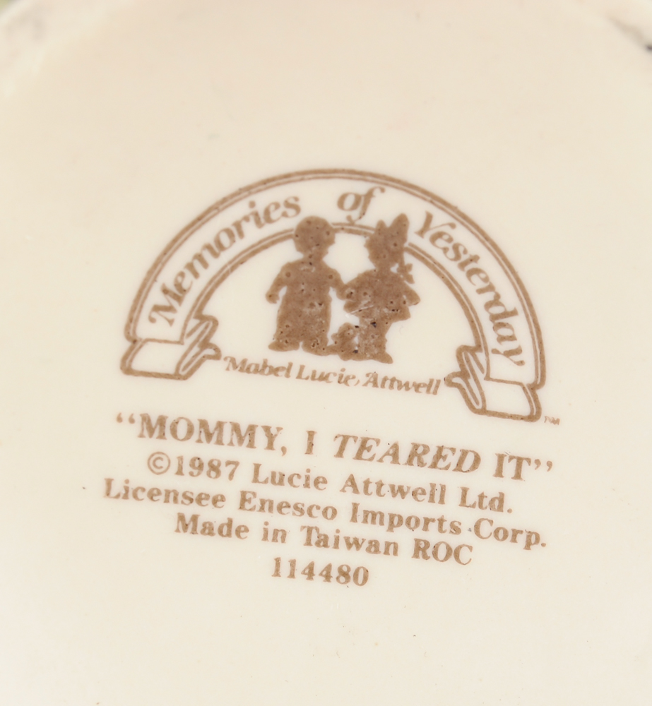 Group of Three Porcelain Little Girl Figurines