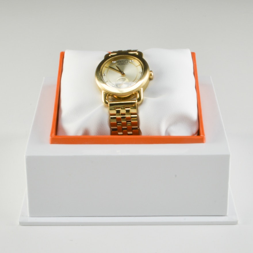 ESQ Movado Women's Three Hand Wristwatch in Box