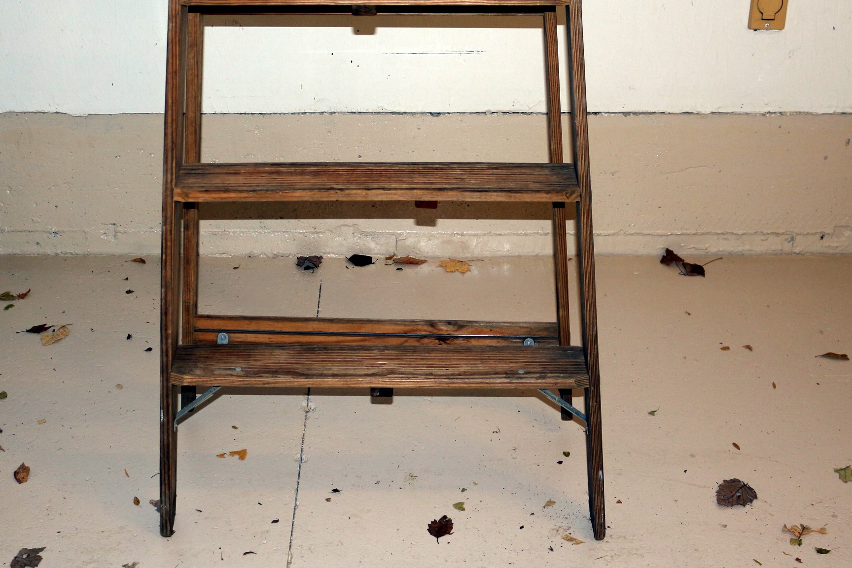 Ten Foot Wooden Step Ladder
