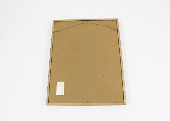 Original Watercolor Signed Homer Hacker