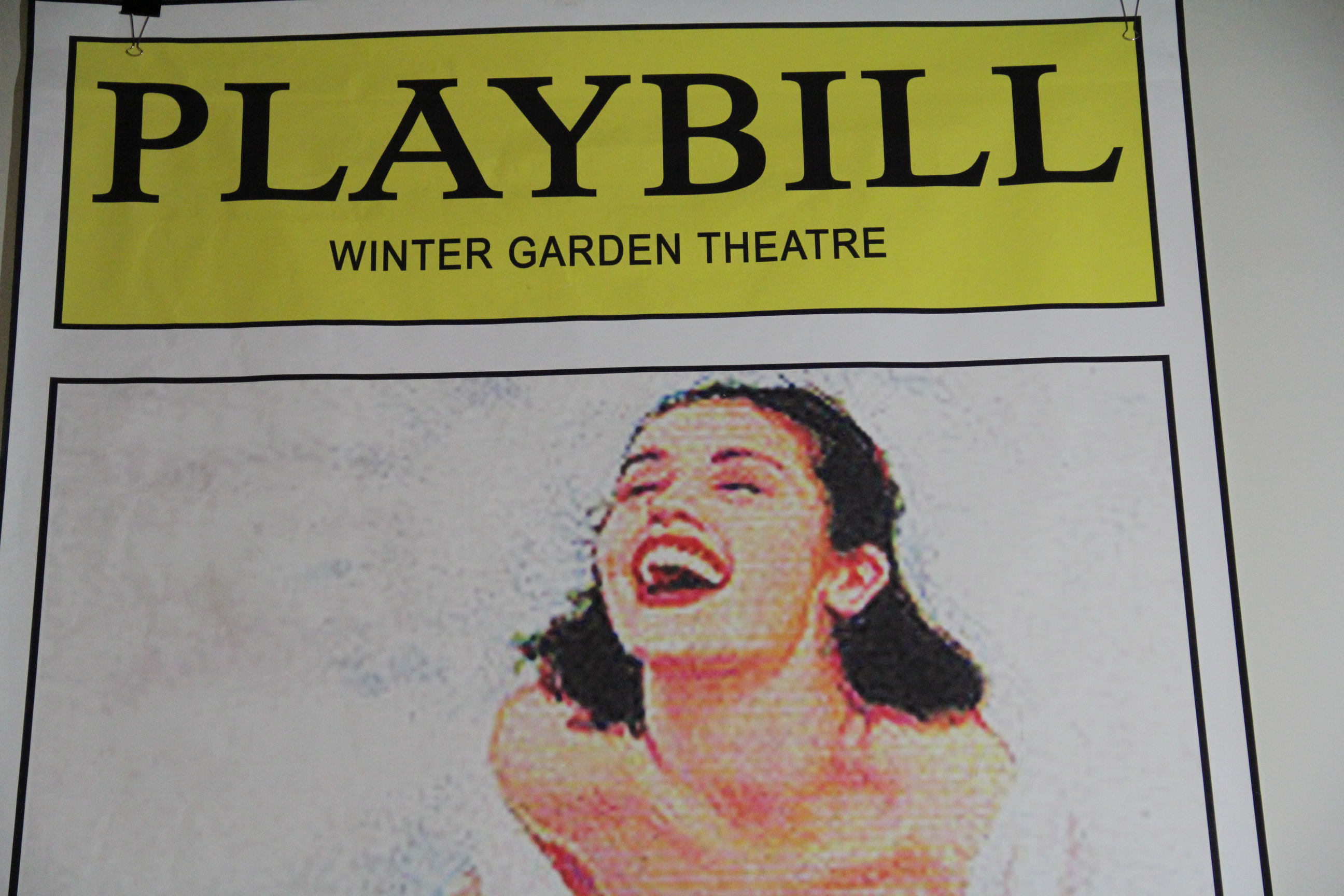 "Mamma Mia" Playbill Poster