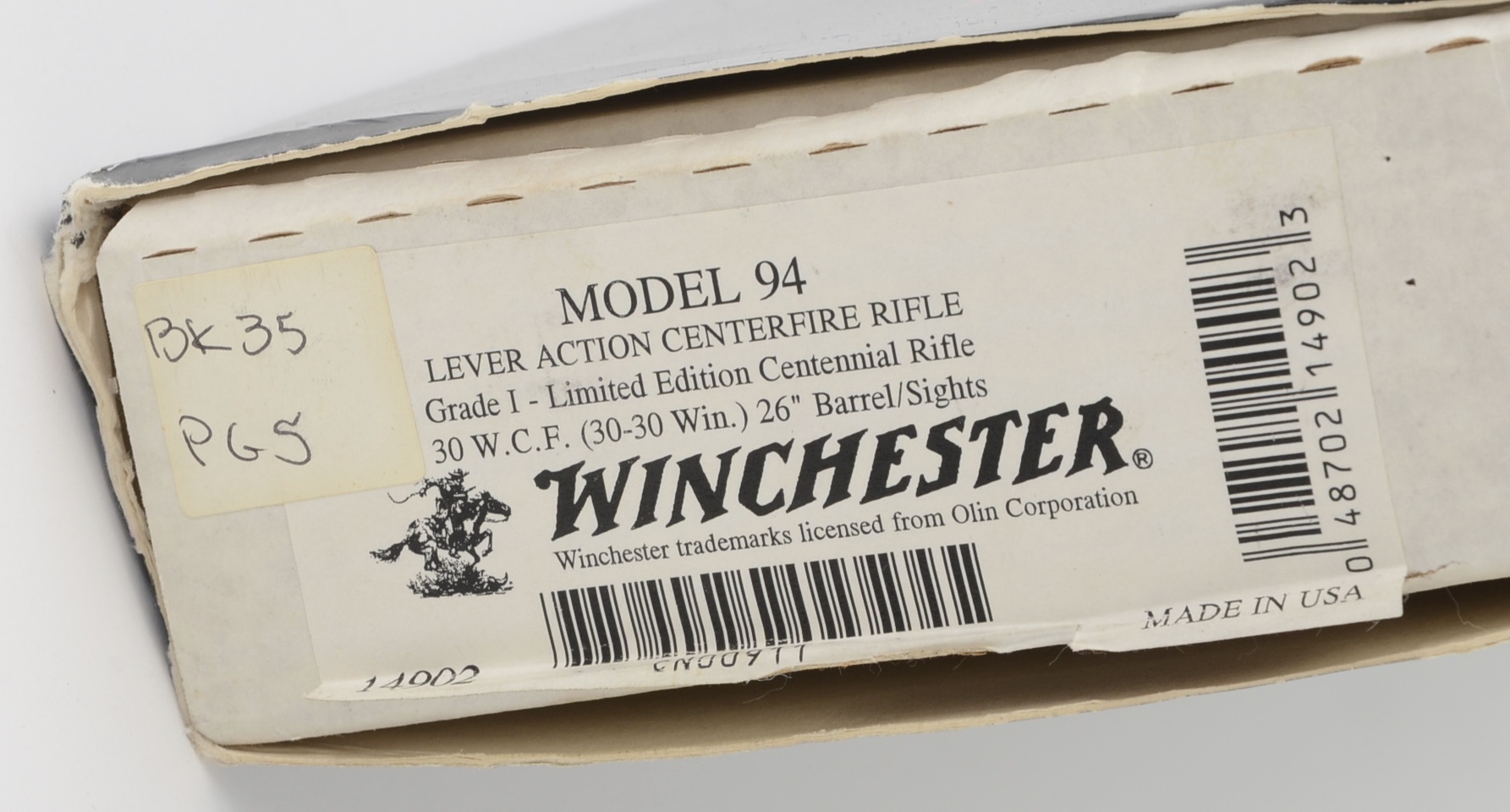 Winchester Limited Edition Centennial Rifle Model 94