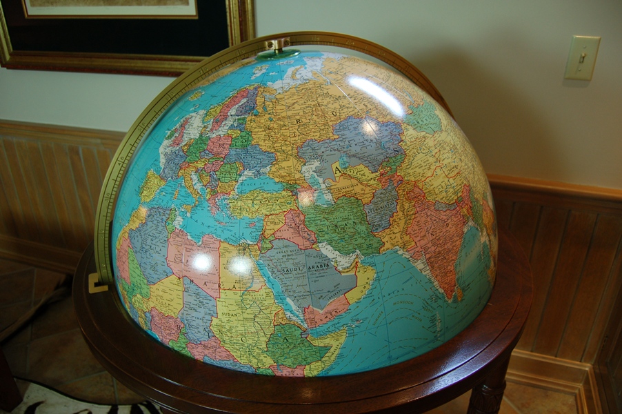 Replogle 32" Illuminated Diplomat Floor Globe