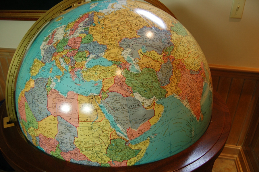 Replogle 32" Illuminated Diplomat Floor Globe