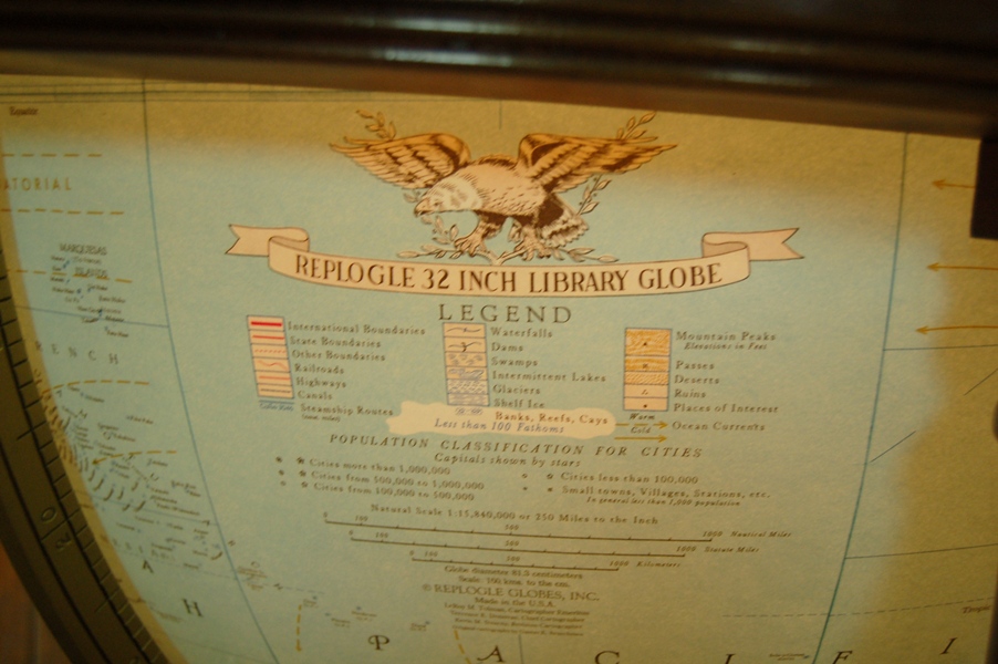 Replogle 32" Illuminated Diplomat Floor Globe