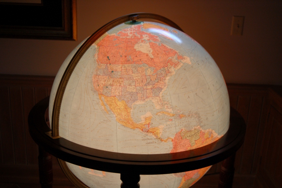 Replogle 32" Illuminated Diplomat Floor Globe