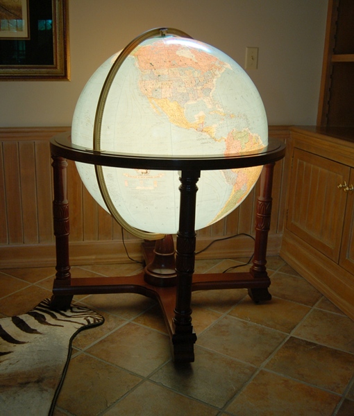 Replogle 32" Illuminated Diplomat Floor Globe