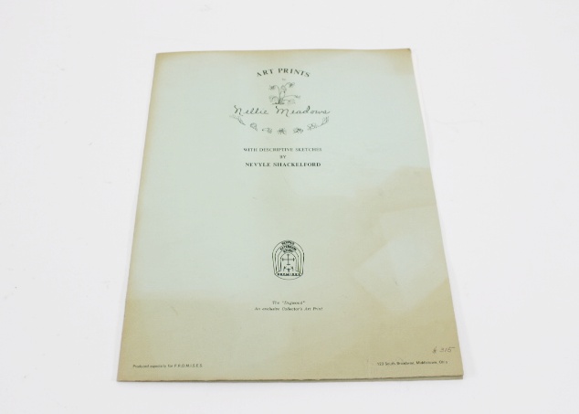 Signed "Dogwood" Print by Nellie Meadows 315/1000