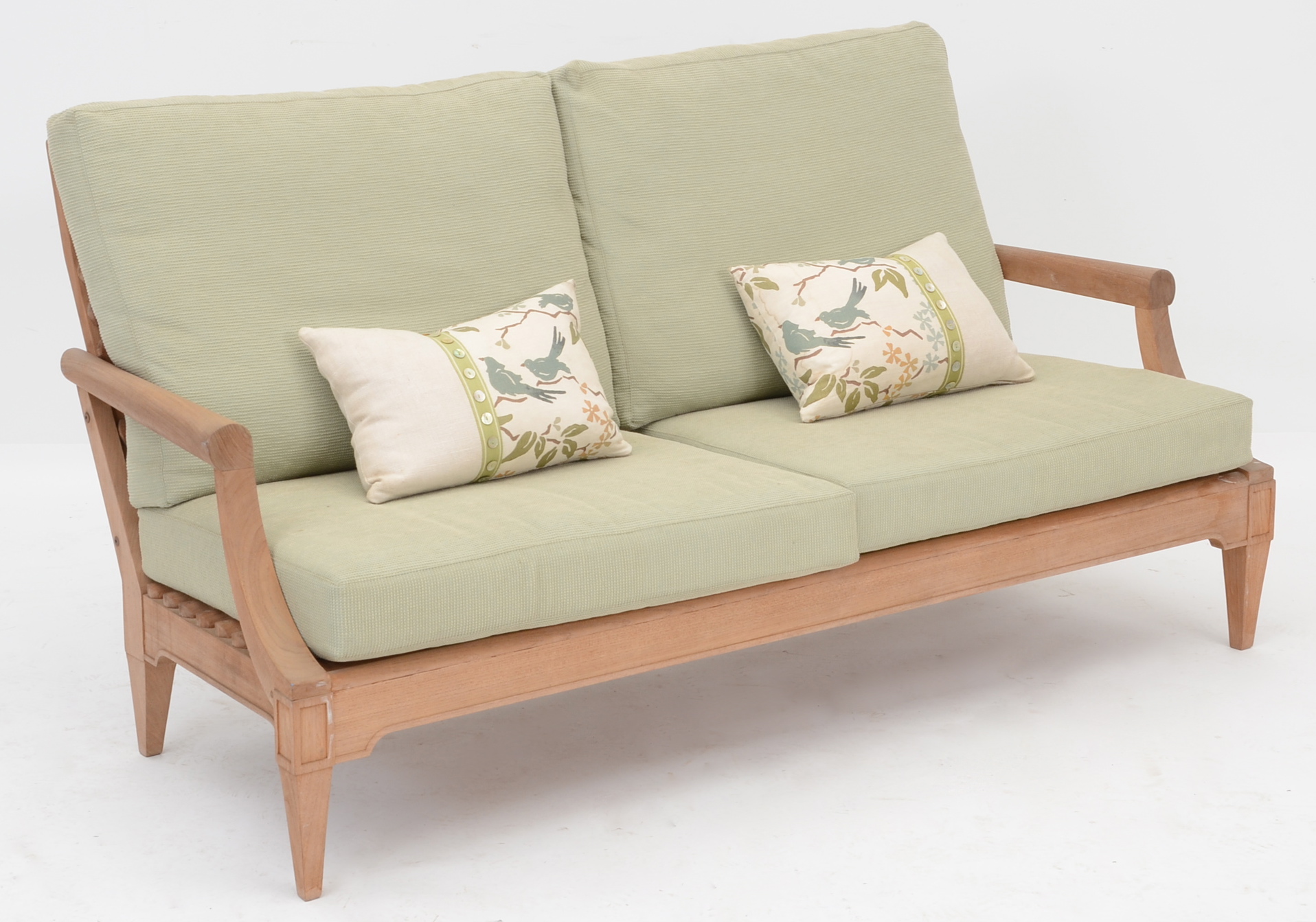 Gorgeous Solid Teak Outdoor Settee
