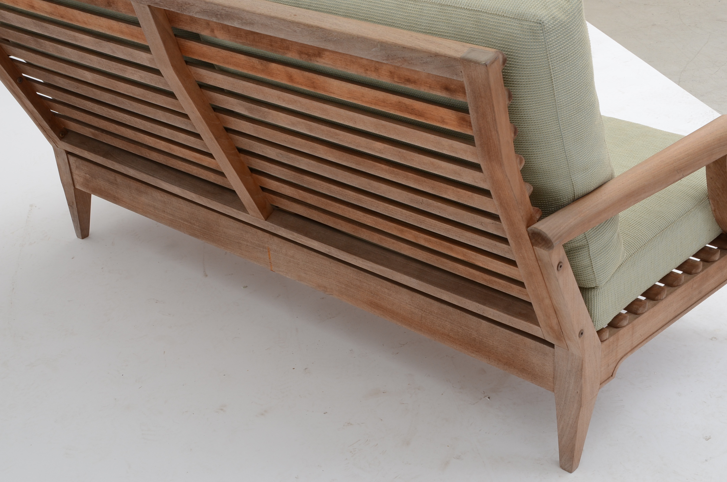 Gorgeous Solid Teak Outdoor Settee