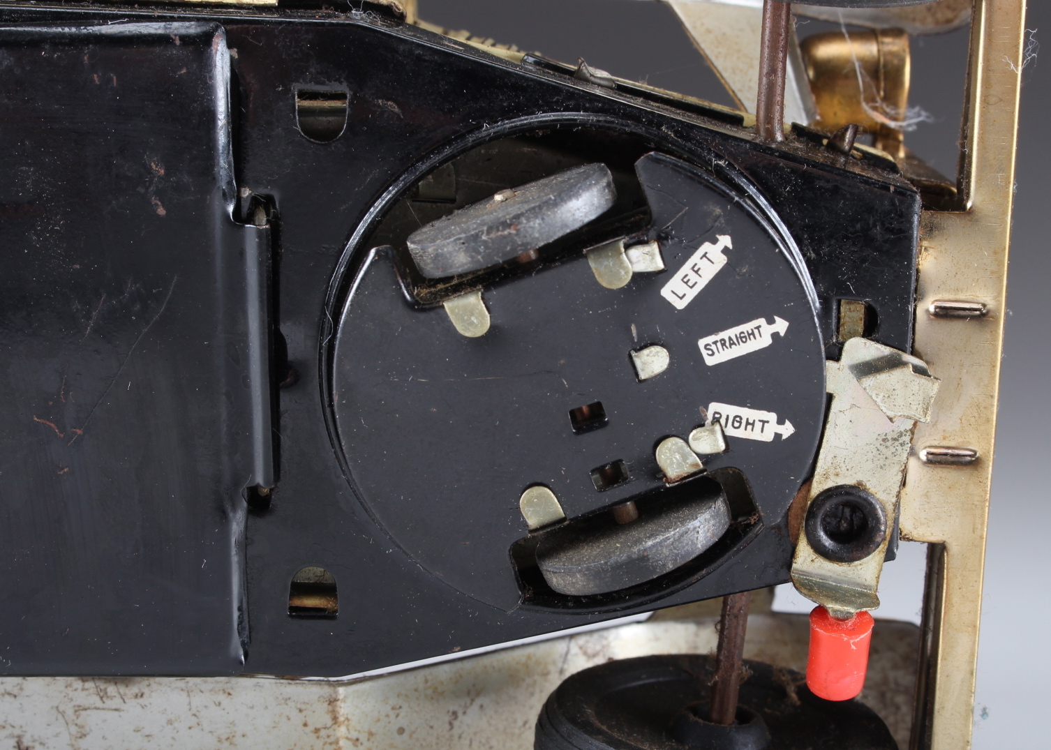 Vintage Alps "Grandpapa" Battery Operated Tin Car