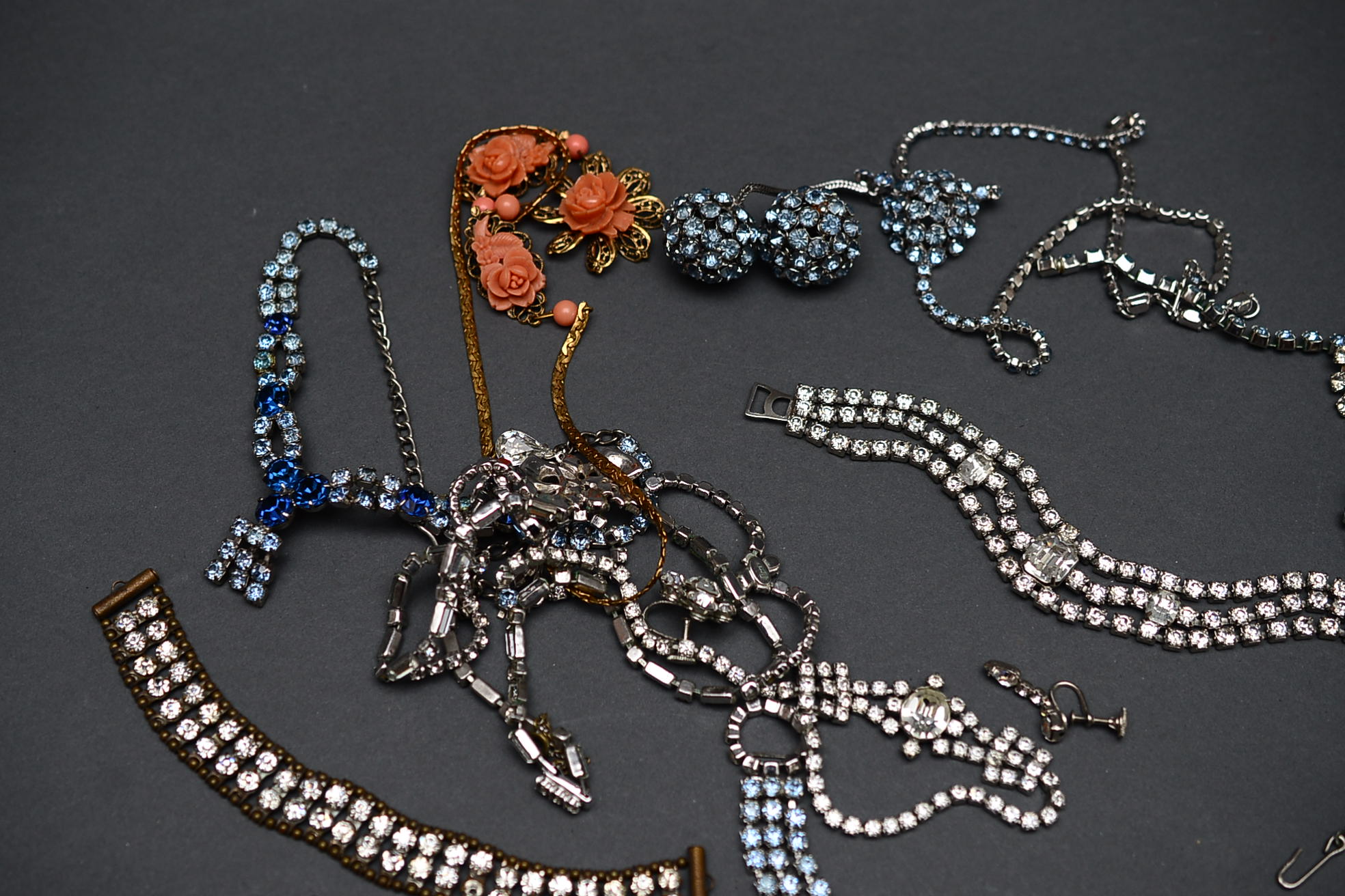 Rhinestone Costume Jewelry