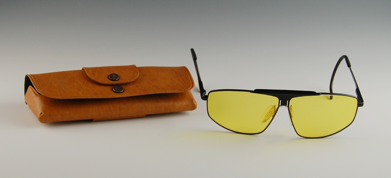 Scopz Yellow Shooting Glasses by Zeiss with Case