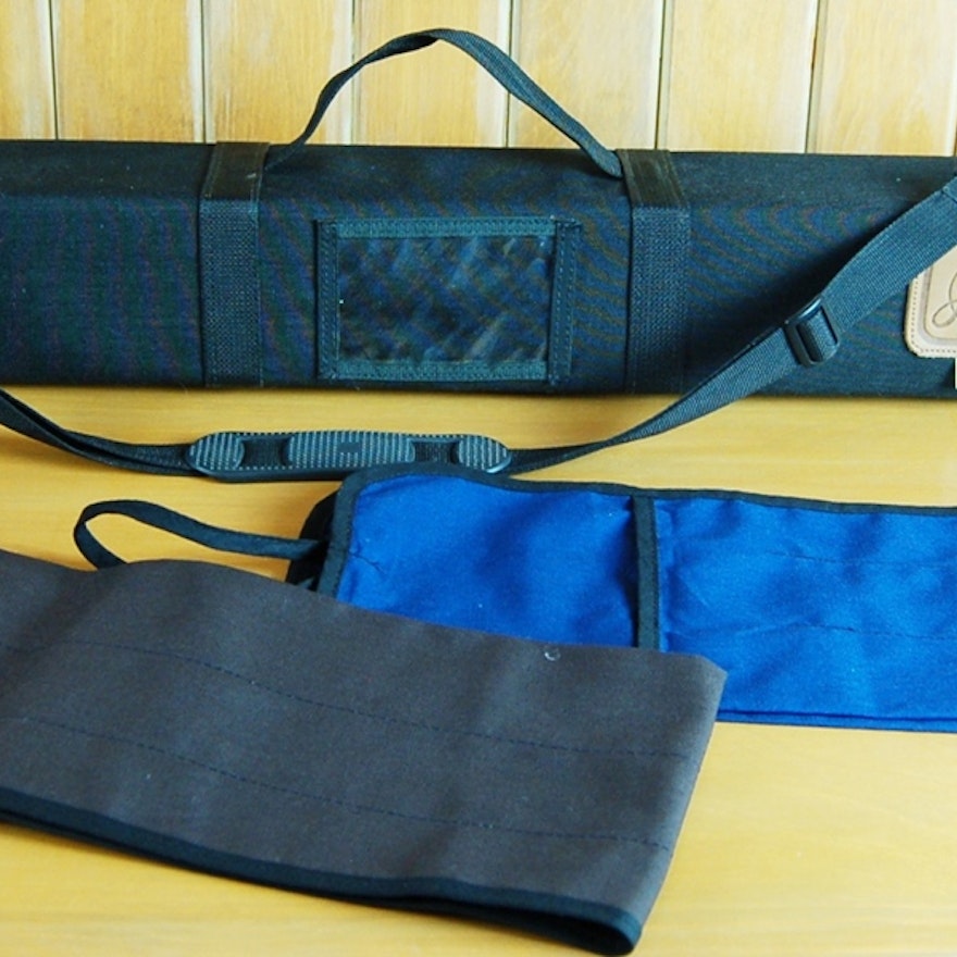 Abel Fishing Rod Hard Case and Two Sage Soft Cases