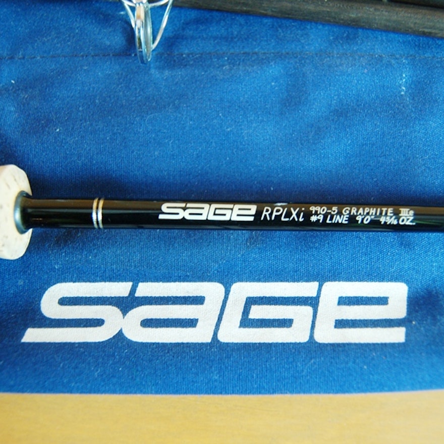 Sage RPLXi 990-5 Graphite IIIe Fly Fishing Rod and Case