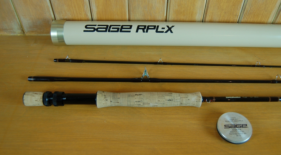 Sage RPLX 990-3 Graphite III Fly Fishing Rod and Hard Case