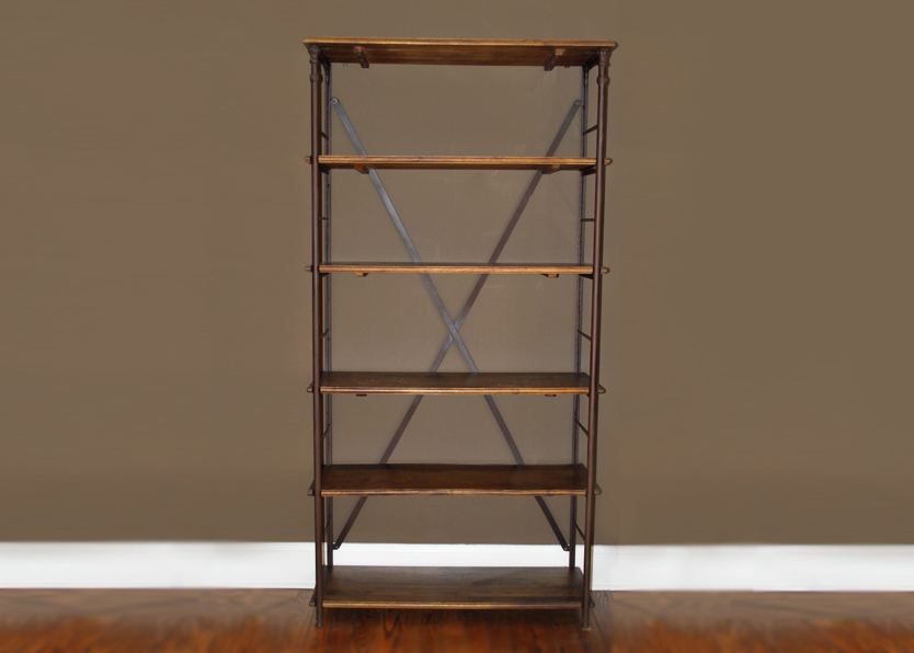 Ballard Designs Toulouse Tall Industrial Bookcase I