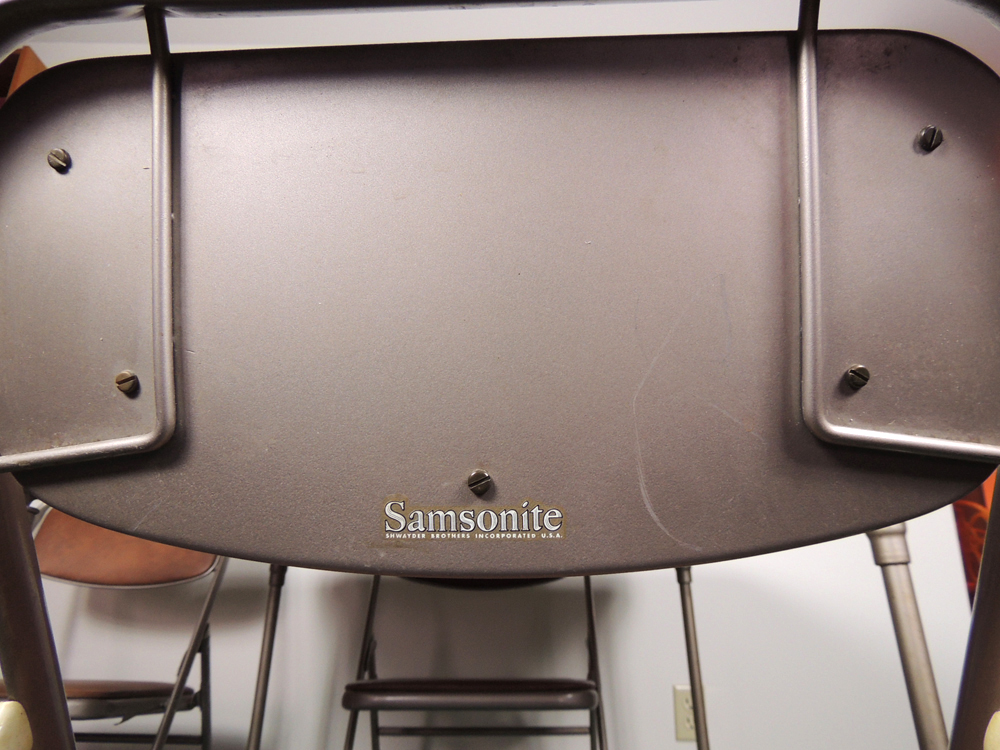 Samsonite Folding Card Table and Chairs