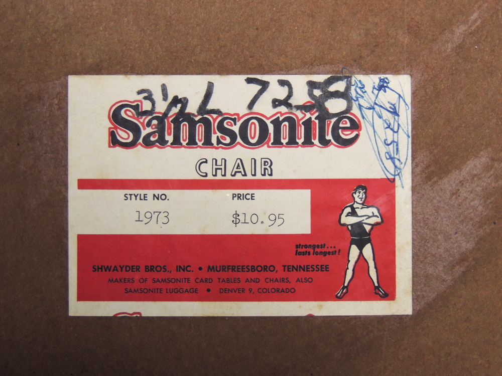 Samsonite Folding Card Table and Chairs