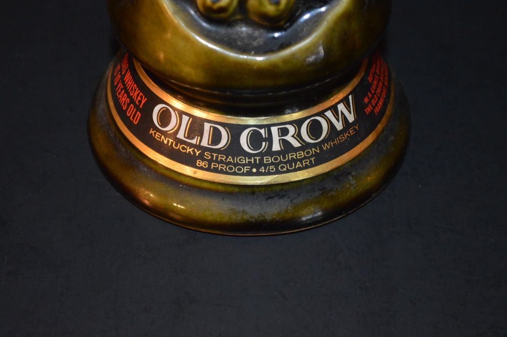 Vintage Green Decanters