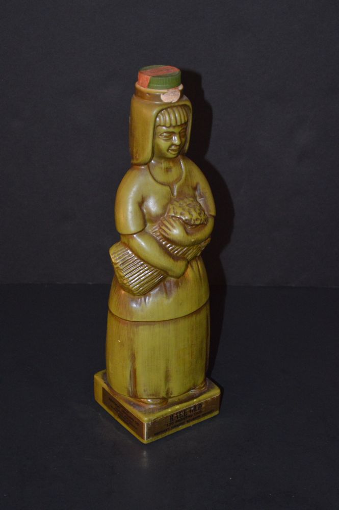 Vintage Green Decanters