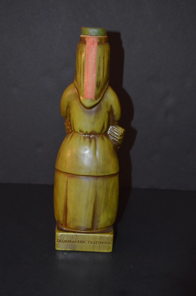 Vintage Green Decanters