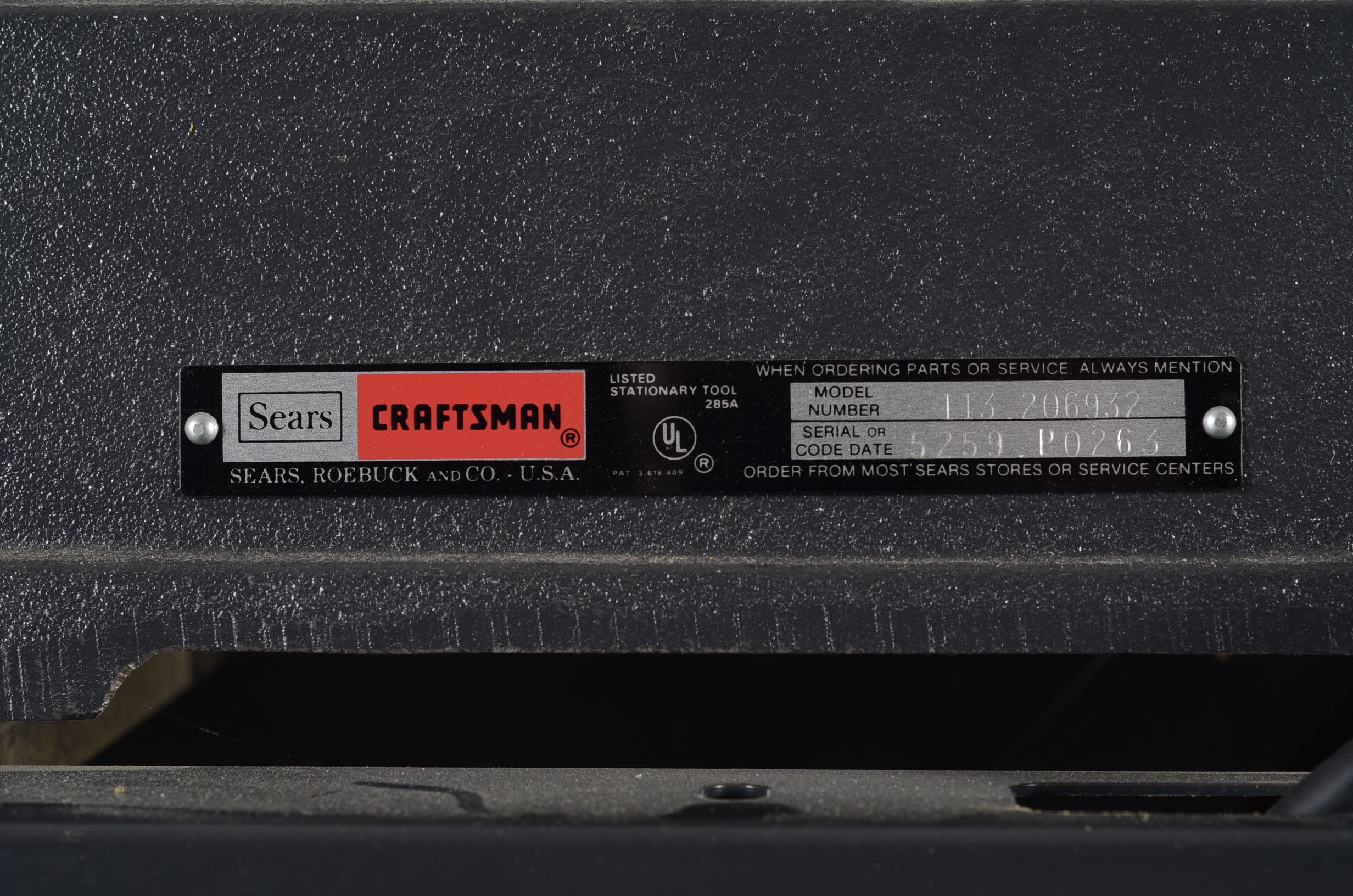 Craftsman Jointer-Planer