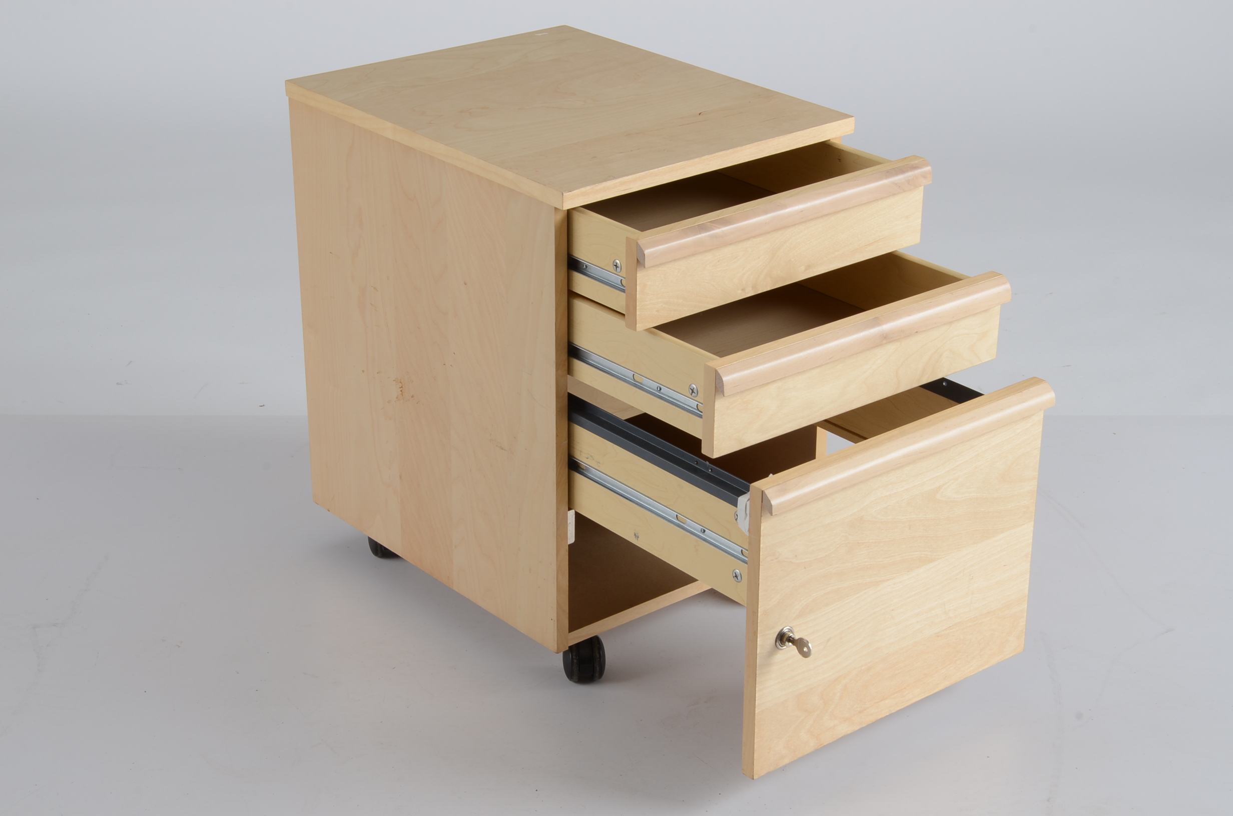 Modern Under-Desk Filing Cabinet