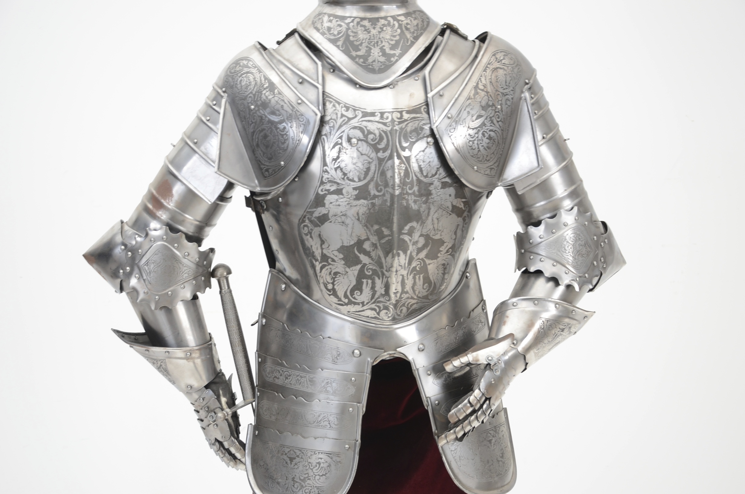 Life-Size Suit of Armor on Stand
